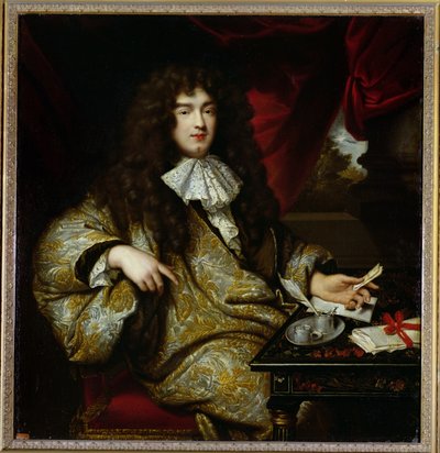 Jean-Baptiste Colbert (1651-90) Marquis de Seignelay, 1676 von Jean Marc Nattier
